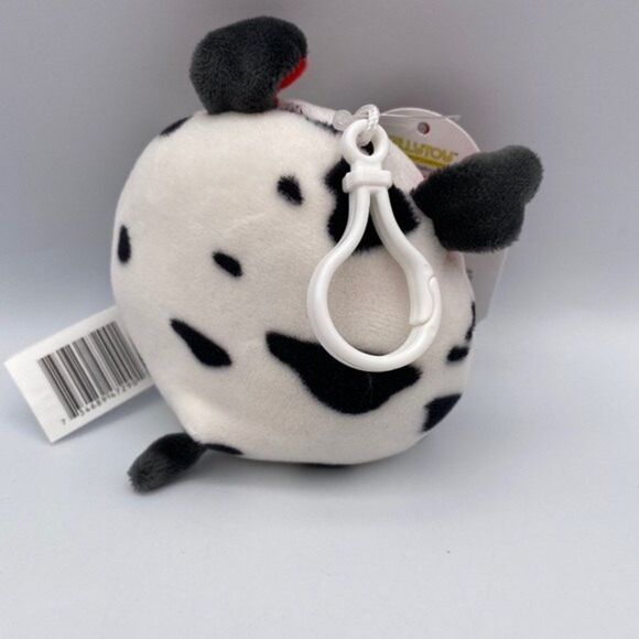 SQUISHMALLOW  Valentines the Dustin Dalmatian Clip On 3.5”  NEW - Picture 7 of 8
